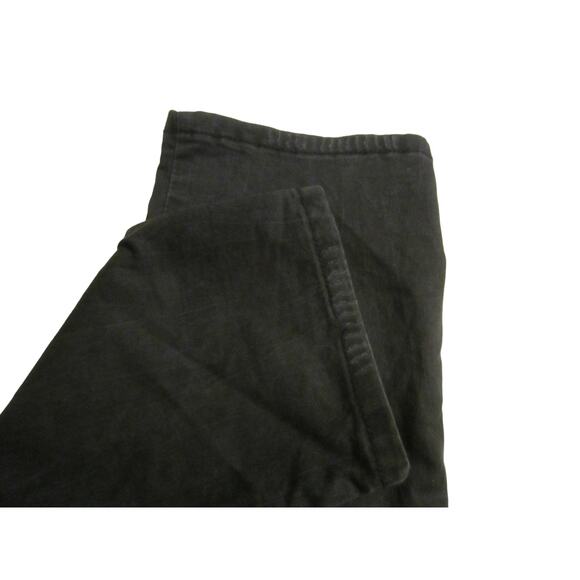 Black Stretch Straight-Leg Jeans Ariya Jeans Size 14 - Picture 11 of 12